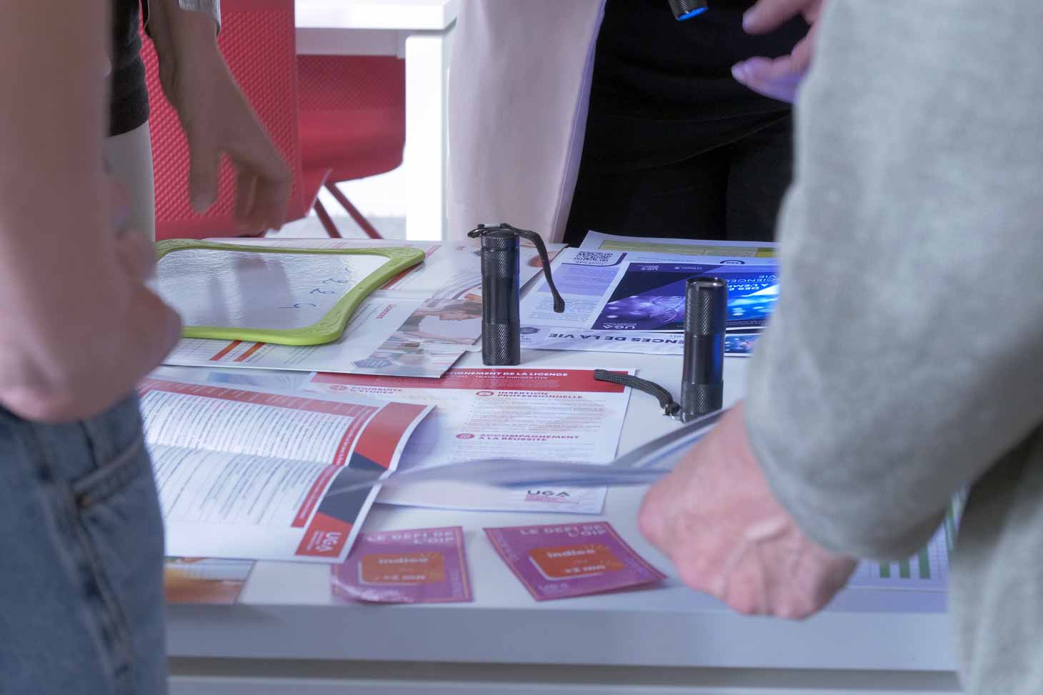 Escape game organisé dans le cadre de la journée portes ouvertes de la DOIP